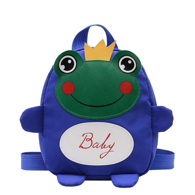Cute Frog Cartoon Backpack for Kids Ages 4-7