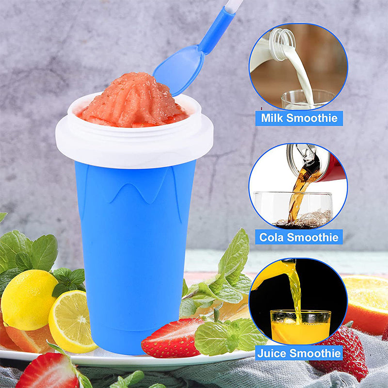 Silicone Quick-Frozen Ice Cream Maker Squeeze Cup
