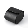 PU Leather 3-Slot Watch Storage Box
