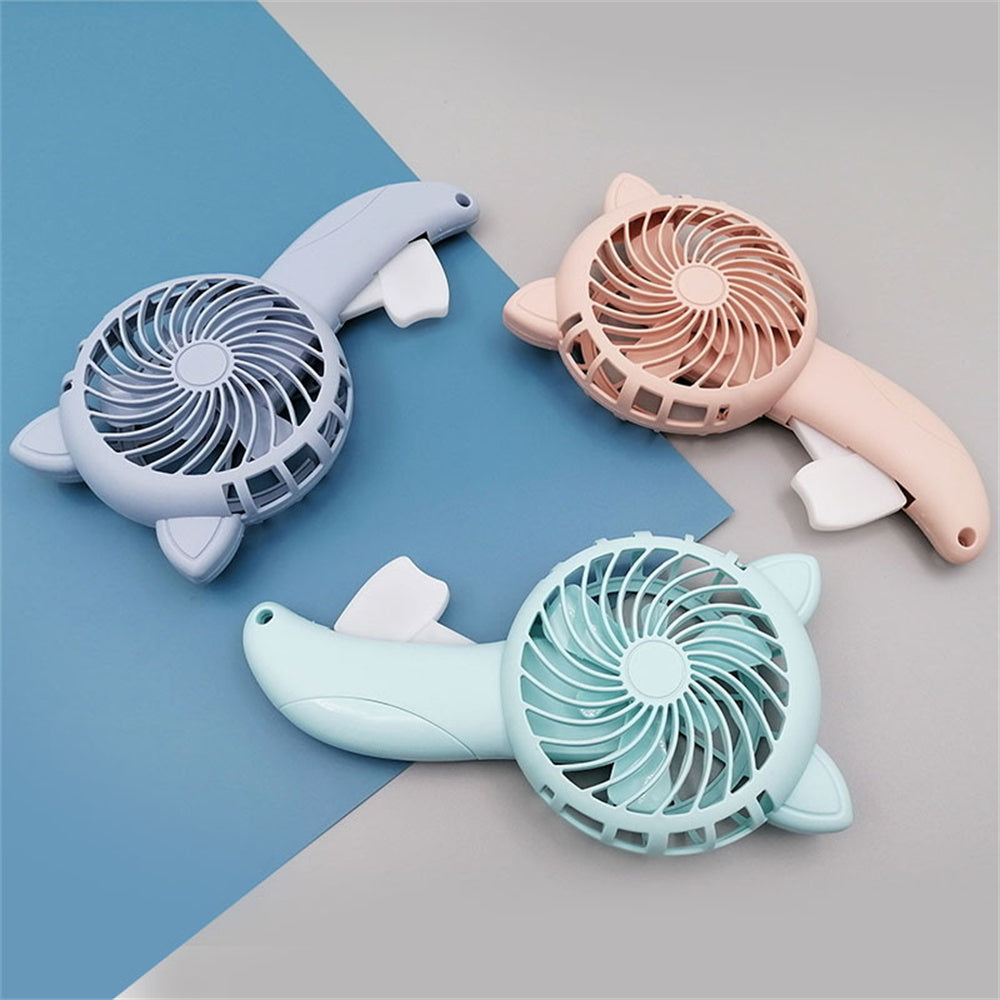 Lovely Cat Hand Press Mini Fan for Kids (Portable Toy)