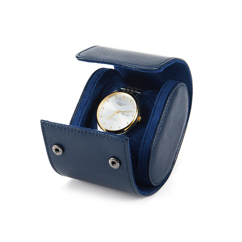 PU Leather 3-Slot Watch Storage Box