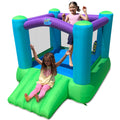 Action Air Bounce House - Inflatable Bouncing House with Blower for Indoor & Outdoor - Jump Bouncy Castle with Slide - Durable Sewn and Extra Thick Love for Kids (3-5 Years)