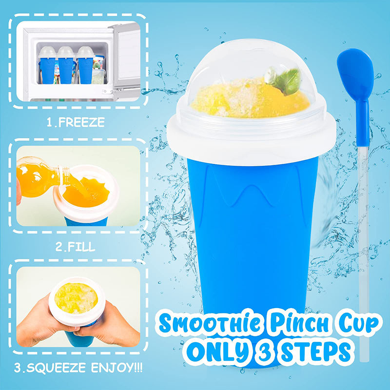 Silicone Quick-Frozen Ice Cream Maker Squeeze Cup