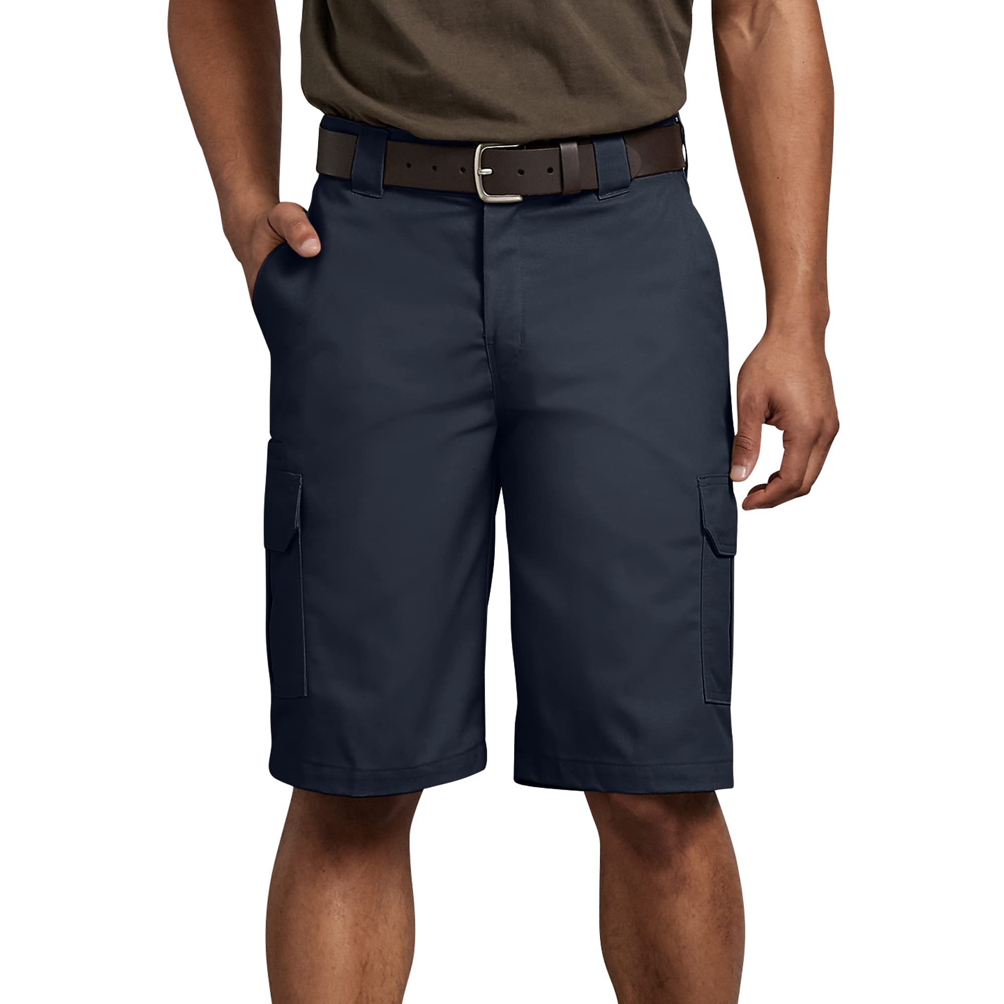 Dickies Mens 11 Inch Regular Fit Stretch Twill Cargo Short Dark Navy 44